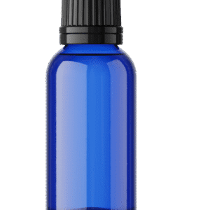 Butelka 30ml z kroplomierzem niebieska